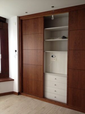 puertas correderas cerezo