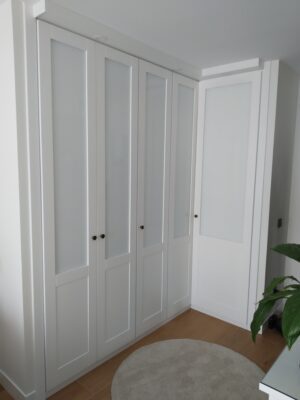 armario abatible en esquina