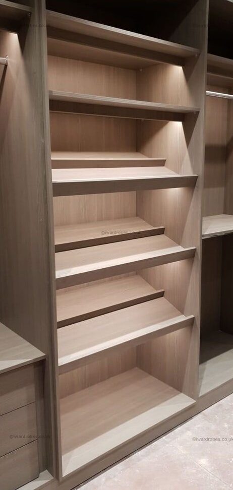 baldas inclinadas para zapatos