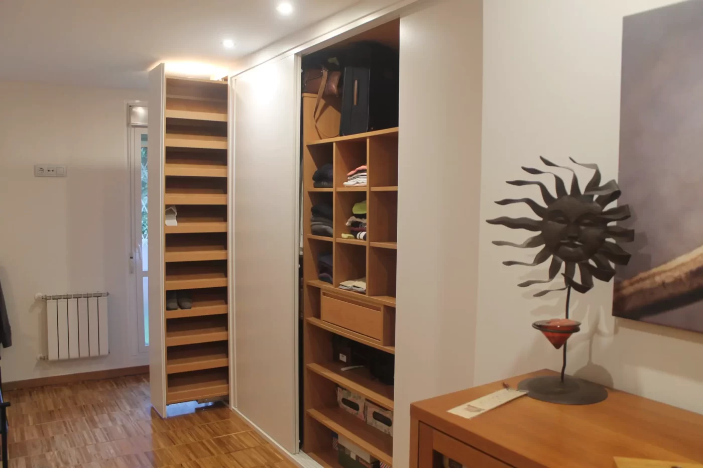 zapatero vertical extraíble